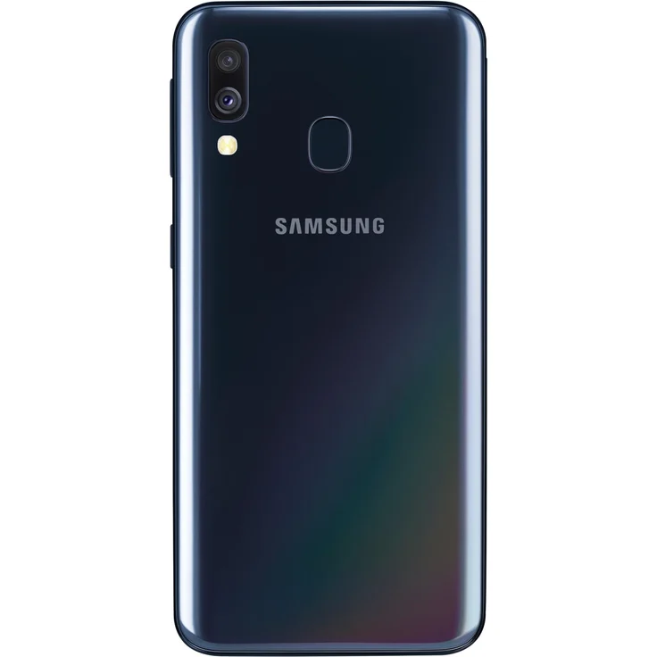 Samsung Galaxy A40 Smartphone 14,92cm (5,9 Zoll) Super AMOLED-Display, 64GB interner Speicher, 4GB RAM, Dual-SIM, Android, Black – Bild 2