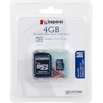 Speicherkarte 4 GB Kingston Micro SD für Samsung S7230E Wave 723