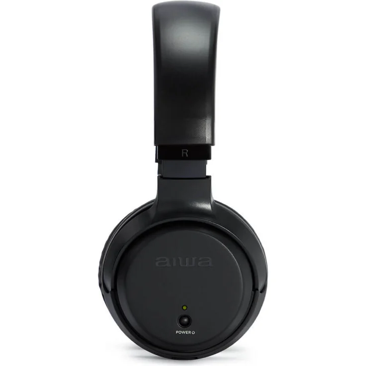Aiwa WHF-880 Wireless Over-Ear-Kopfhörer, Drahtloser Sender mit PLL-Technologie, schwarz – Bild 4
