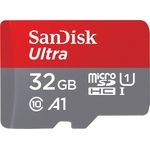 SanDisk Ultra R98 microSDHC 32GB Kit, UHS-I U1, A1, Class 10 (SDSQUA4-032G-GN6IA)