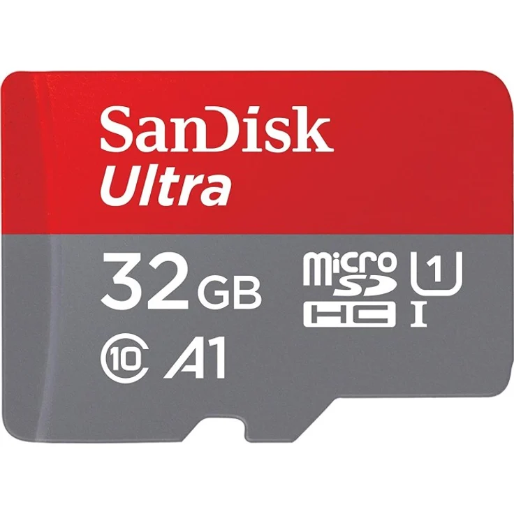 SanDisk Ultra R98 microSDHC 32GB Kit, UHS-I U1, A1, Class 10 (SDSQUA4-032G-GN6IA) – Bild 1