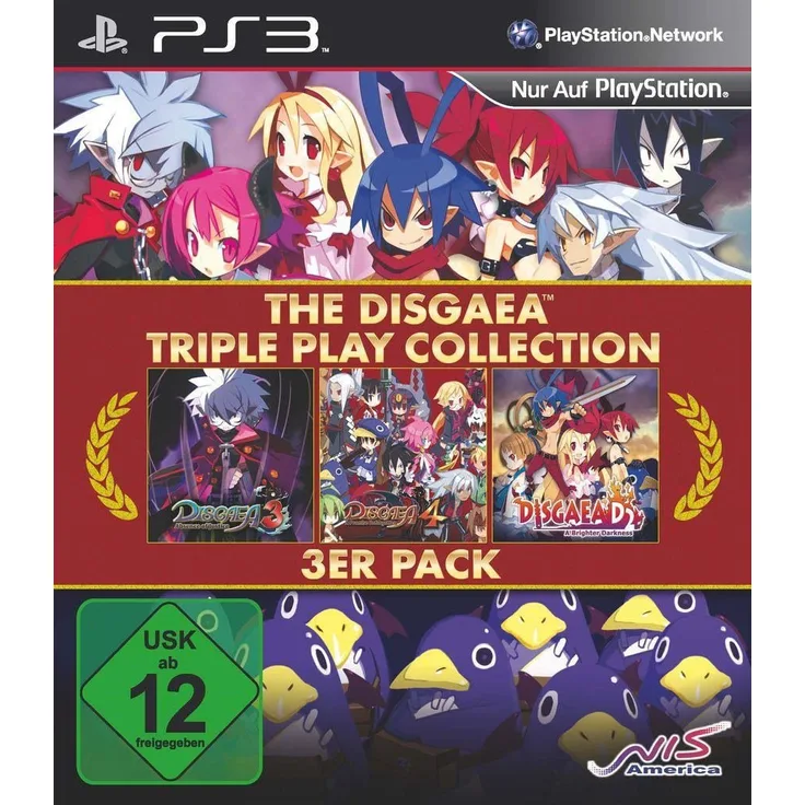 DISGAEA - Triple Play Collection (Disgaea 2: A Brither Darkness / Disgaea 3 / Disgaea 4) (PS3)