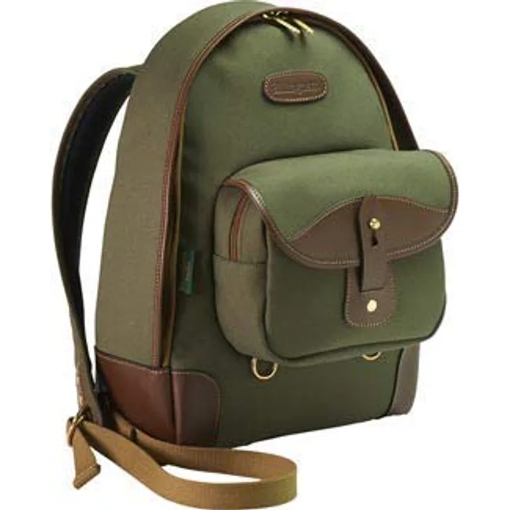 Billingham 35 Kamera-Rucksack (Sage FibreNyte, Chocolate Leder)