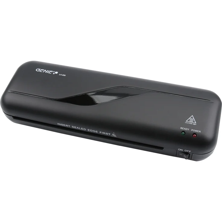 GENIE LA 200 DIN A4 Laminiergerät (80 – 125 Micron) inkl. 5 Folien DIN A4 – Bild 1