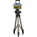 Hama 00004619 Smartphone-Tablet 3Bein(e) Champagner Stativ - Stative (Smartphone-Tablet, 0,5 kg, 3 Bein(e), 106 cm, Champagner, 36,5 cm)