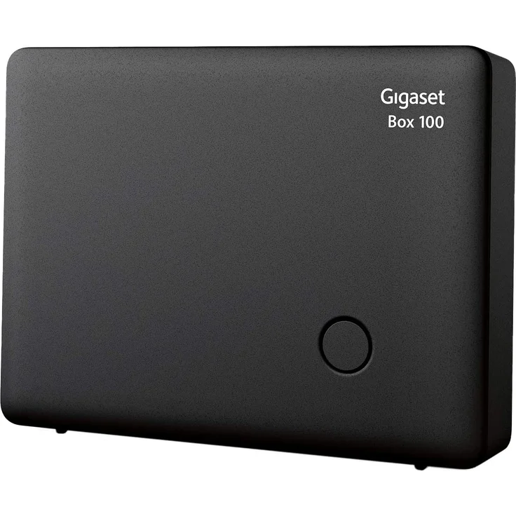 Gigaset Box 100 DECT Basisstation für Ihr eigenes Kommunikationssystem mit Gigaset Mobilteilen, Basis unterstützt 6 Mobilteile für den analogen Telefonanschluss, schwarz – Bild 2