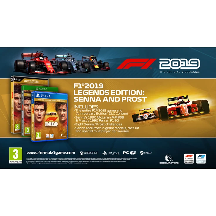 F1 2019 (Legends Edition) (PS4) – Bild 2