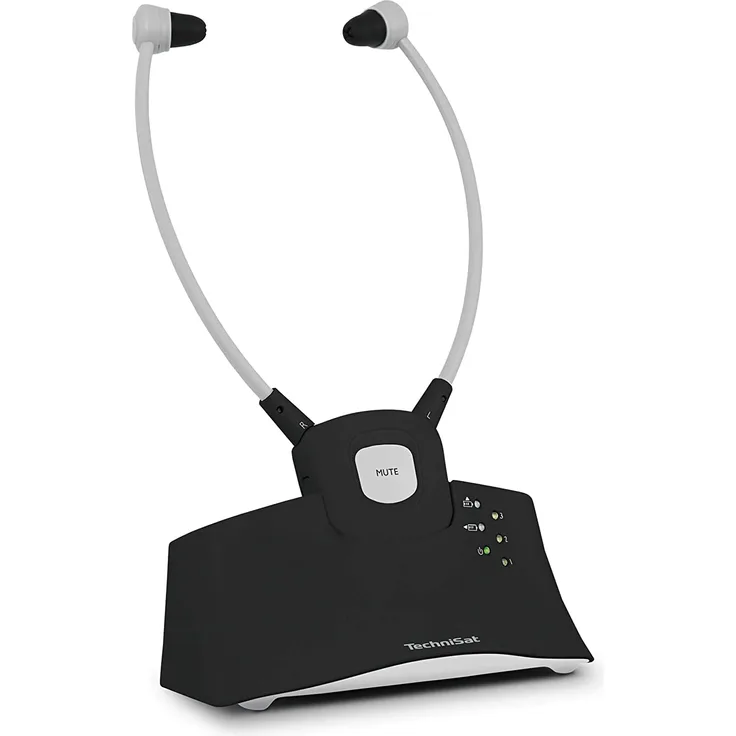 TSAT Stereoman ISI 2 (V2) Funkkopfhörer In-Ear Kopfhörer, mit Mikrofon, schwarz