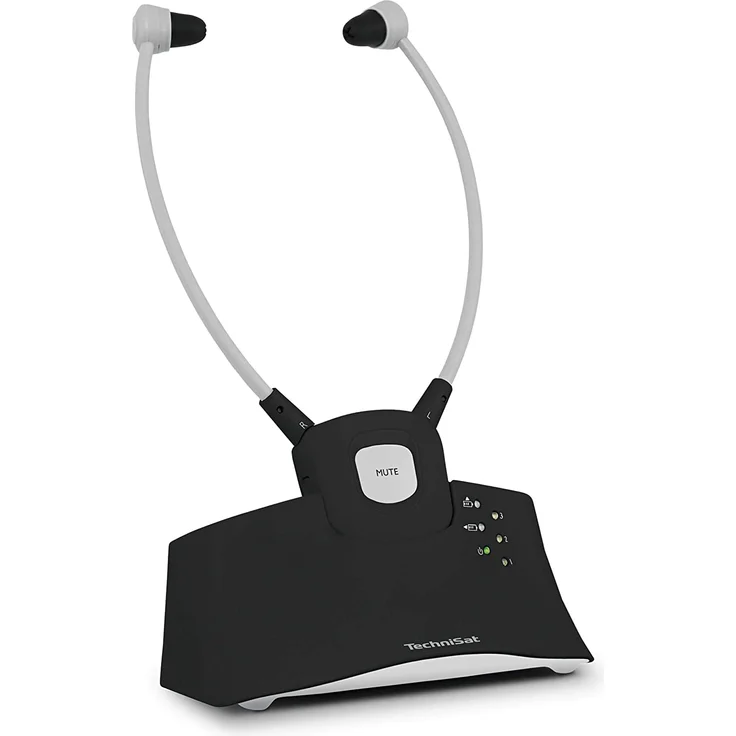 TSAT Stereoman ISI 2 (V2) Funkkopfhörer In-Ear Kopfhörer, mit Mikrofon, schwarz – Bild 1