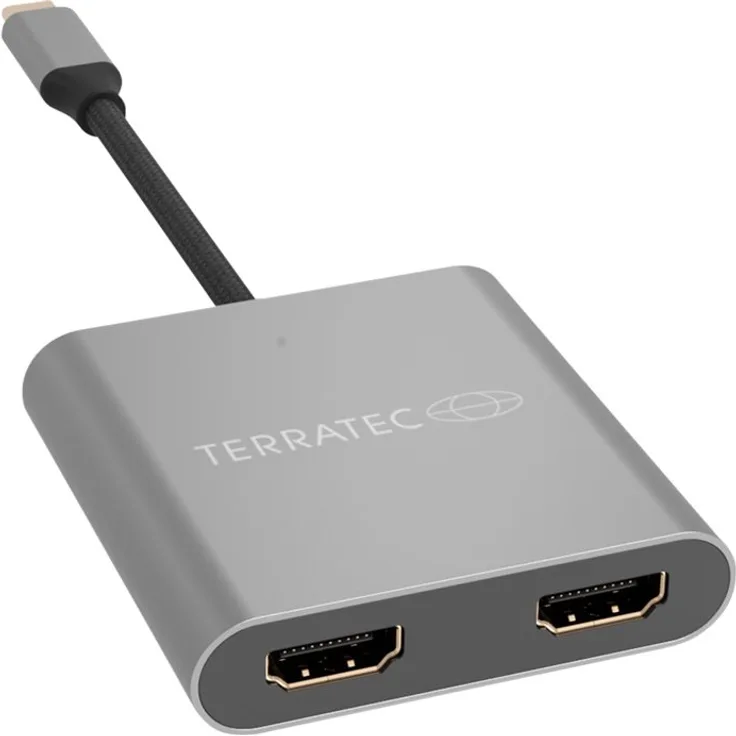 TERRATEC Connect C10 - Videoschnittstellen-Converter - HDMI / USB - USB-C (M) bis HDMI (W)