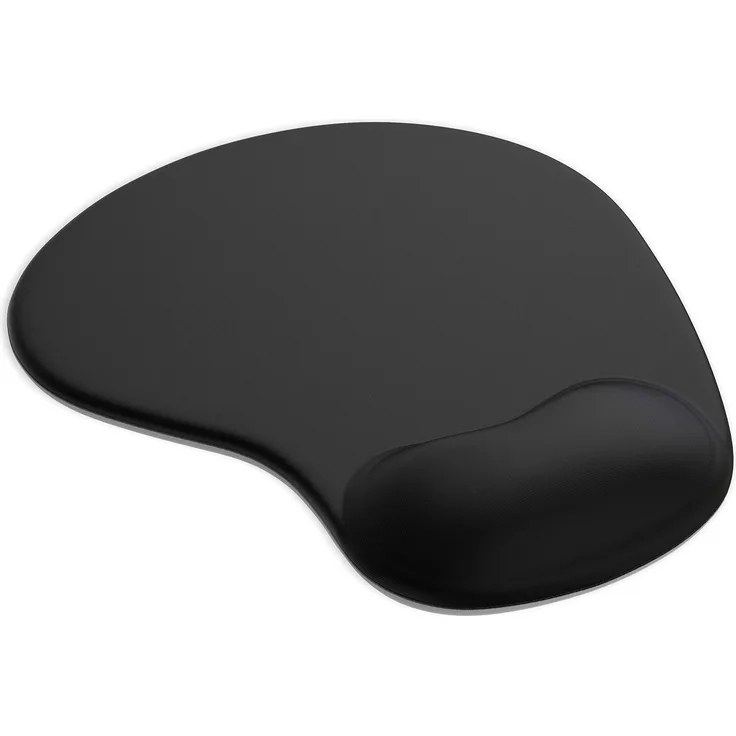 Gel Mauspad ergonomische Handgelenkauflage - Office Komfort Mousepad - Handgelenkpolster Handauflage - Gelkissen Gelpolster - Maus und Tastatur - abwaschbar - für Computer Laptop Notebook