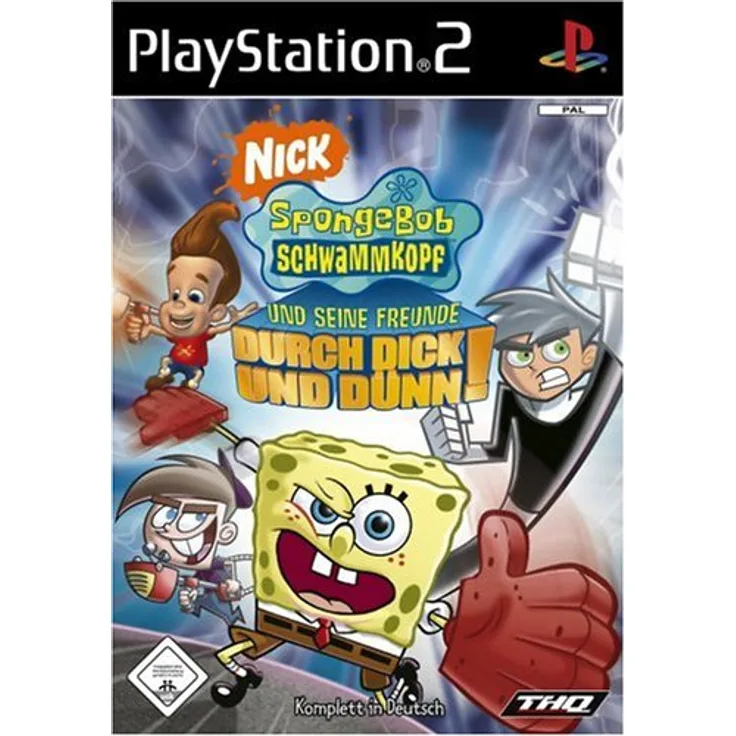 SpongeBob & Freunde - Durch Dick und Dünn (PS2)