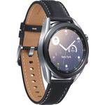Samsung Galaxy Watch 3 LTE Smartwatch GPS, Unisex, 41mm, Lederarmband, Mystic Silver Smartwatch