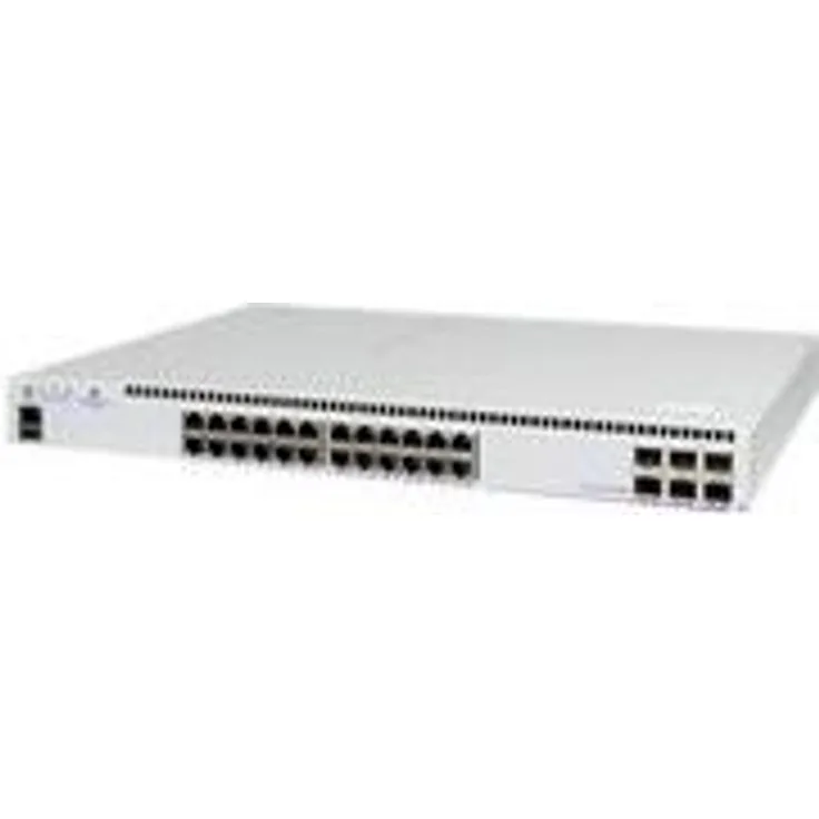 Alcatel-Lucent OmniSwitch 6560-P24X4 - Switch - L2+ - verwaltet - 24 x 10/100/1000 (PoE+) + 2 x Gigabit SFP + 4 x 1 Gigabit / 10 Gigabit SEP+ (Uplink / Stacking) - an Rack montierbar - PoE+ - AC 90 - 260 V (OS6560-P24X4-EU)
