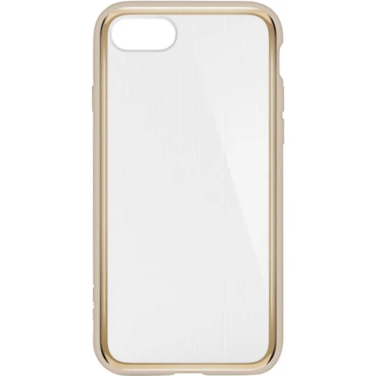Belkin SheerForce Elite Schutzhülle (Polycarbonat, Sturzsicherheit, Anschlüsse frei zugänglich, geeignet für iPhone 8-7) gold