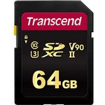 Transcend 64 GB SDXC-SDHC 700S Speicherkarte TS64GSDC700S - bis zu 285 MBs lesen und 180 MBs schreiben