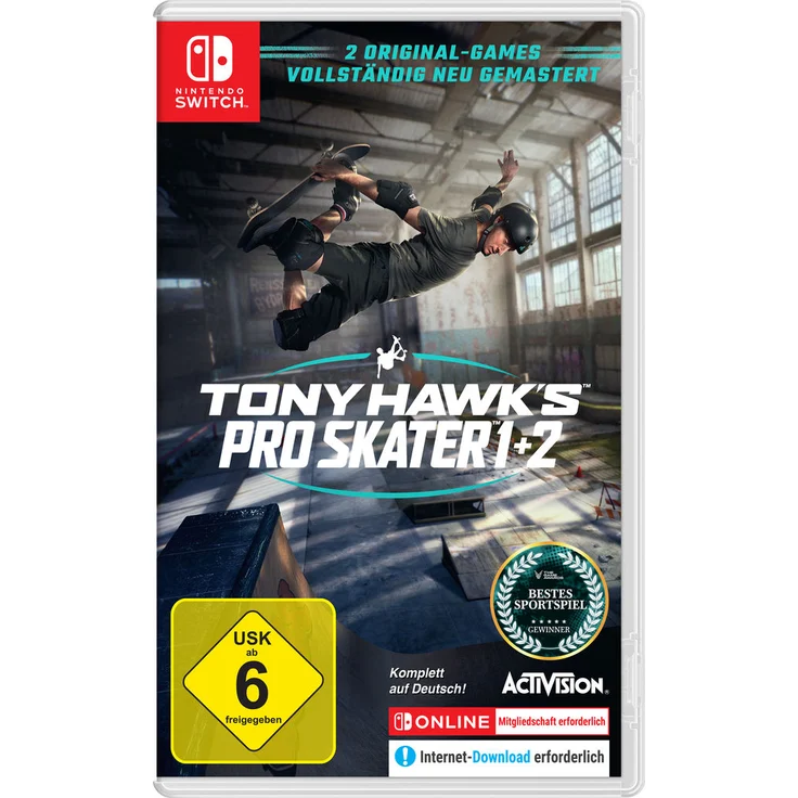 Tony Hawk's Pro Skater 1+2 (Switch) – Bild 1