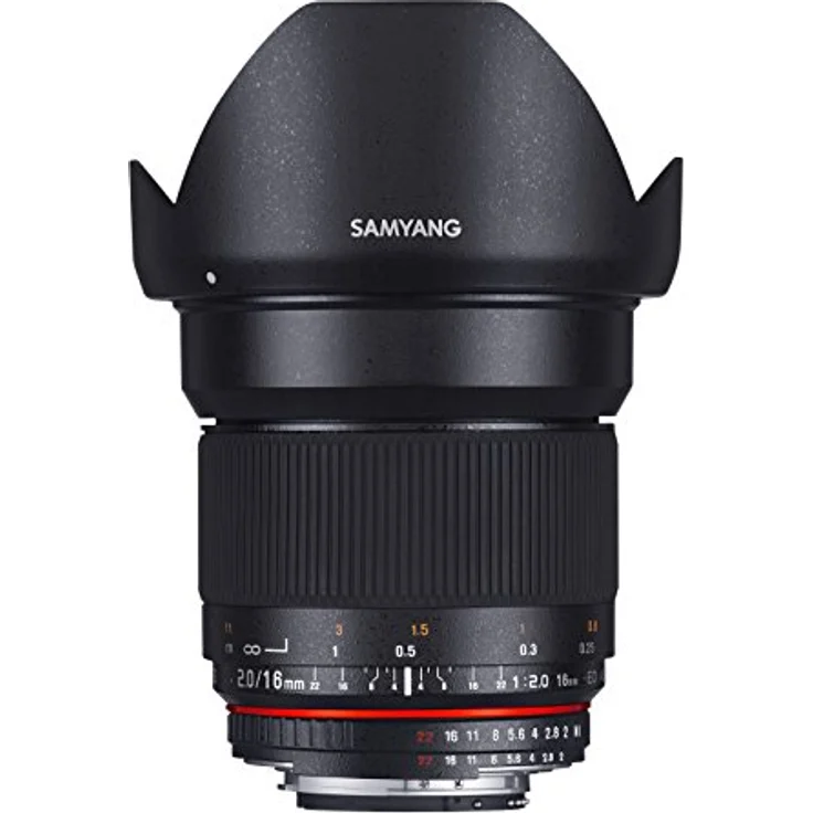 Samyang 16mm F2.0 Objektiv für Anschluss Sony E – Bild 1