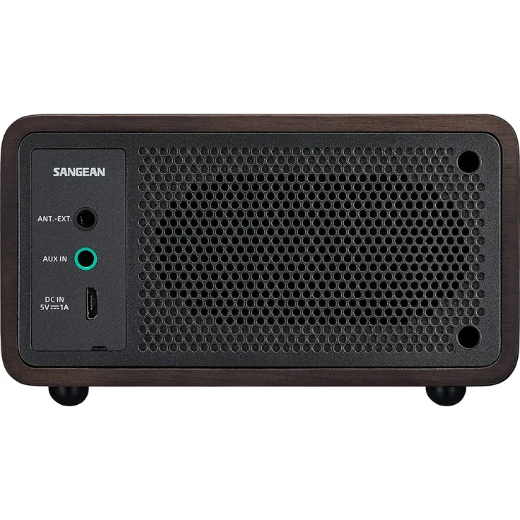 Sangean Genuine Mini DDR-7 DAB+ Tischradio AUX, Bluetooth, UKW Dunkelbraun (A500421) – Bild 5