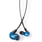 Shure AONIC 215 In-Ear Kopfhörer mit Mikrofon, geeignet für Sport, blau