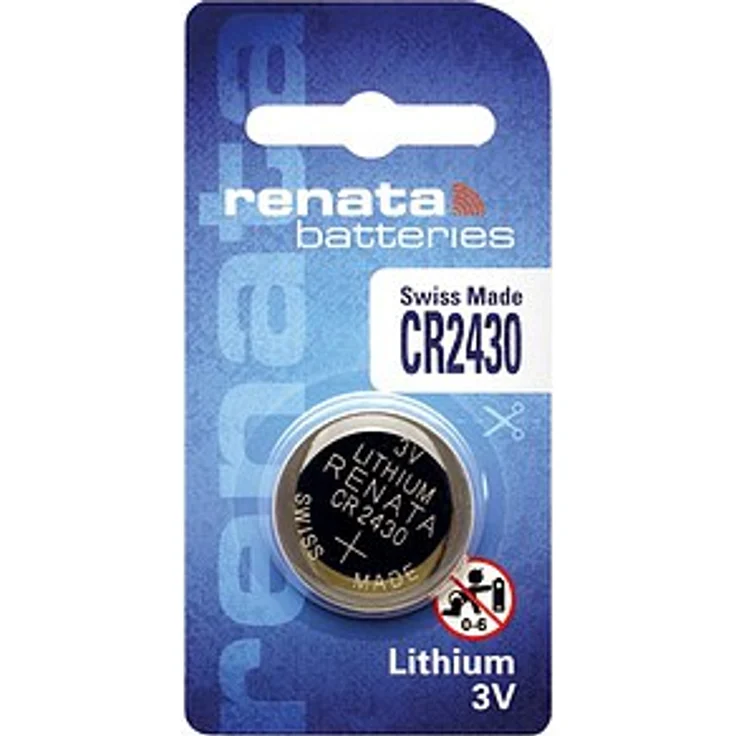Renata) Lithium Batterie 3 V (CR2430) (Swiss Made)