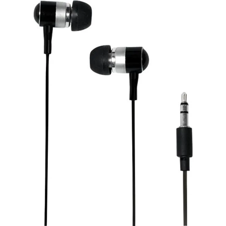 LogiLink HS0015A In-Ear Kopfhörer, schwarz