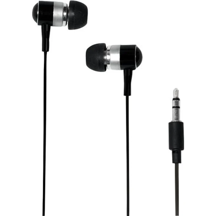 LogiLink HS0015A In-Ear Kopfhörer, schwarz