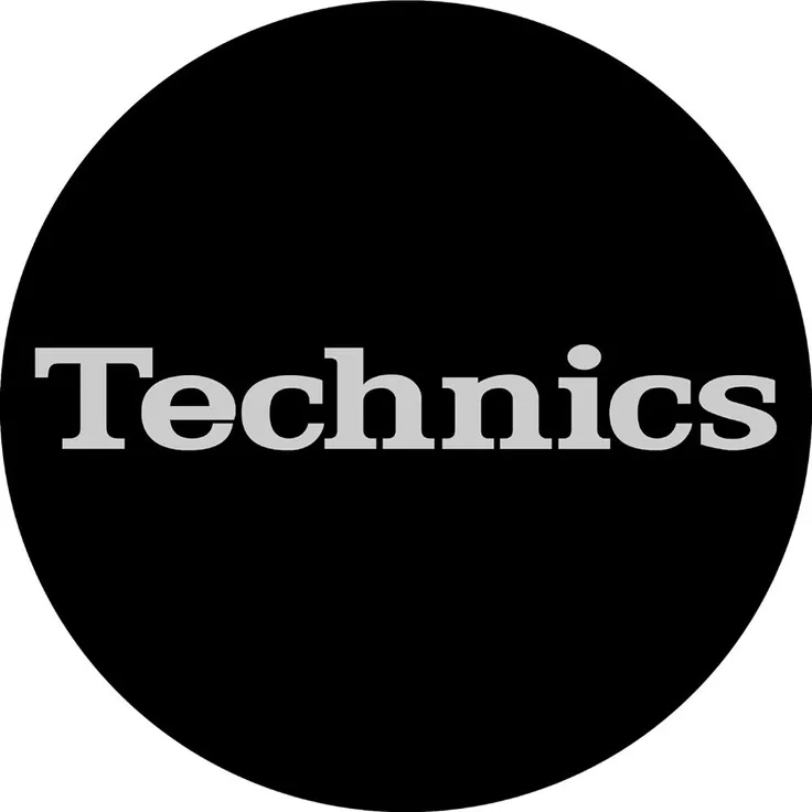 Technics 60638 Rutschmatte, schwarz-silber