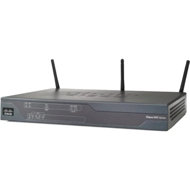 Cisco C887VAMG+7-K9 Secure Wireless Router (VDSL2, ADSL2+, 4-port, 2x RJ45, USB)