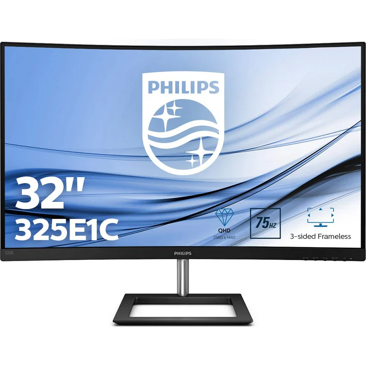 Philips E-line 325E1C - 31,5 Zoll, WQHD (2560 x 1440), VA-Panel, 60Hz, 4ms, 250cd/m² – Bild 1