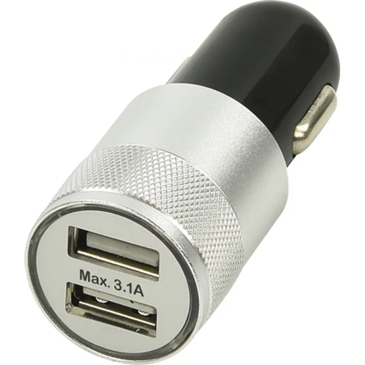 USB Ladegerät zweifach 12V-24V 3100mA
