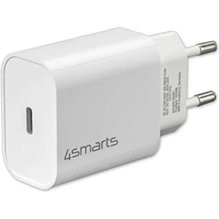4smarts VoltPlug PD 20 W Netzladegerät, Netzteil, weiß