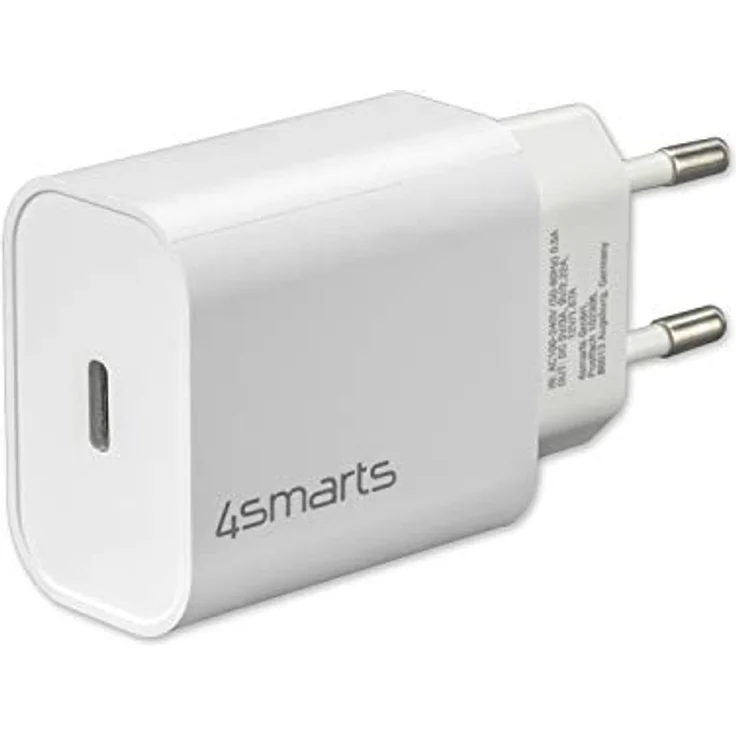 4smarts VoltPlug PD 20 W Netzladegerät, Netzteil, weiß