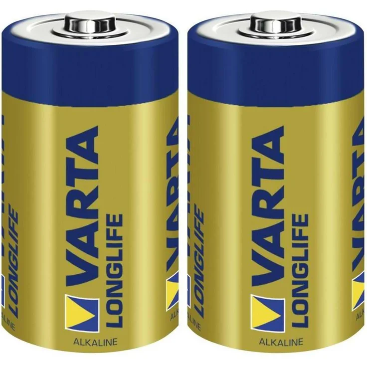 VARTA Longlife Batterie C Baby LR14 Batterie, Alkaline Batterien (ideal für Fernbedienung Radio Wecker und Uhr) 2er Pack – Bild 1
