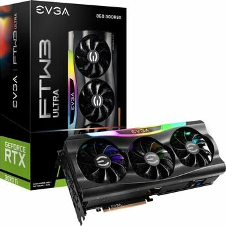 EVGA 08G-P5-3797-KL Grafikkarte NVIDIA GeForce RTX 3070 Ti 8 GB GDDR6X (08G-P5-3797-KL) – Bild 1