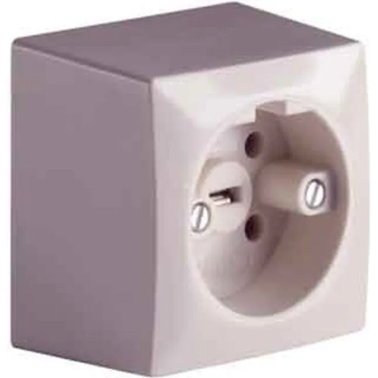 ABL SURSUM 2491010 PERILEX AP-Steckdose, 16 A, weiß