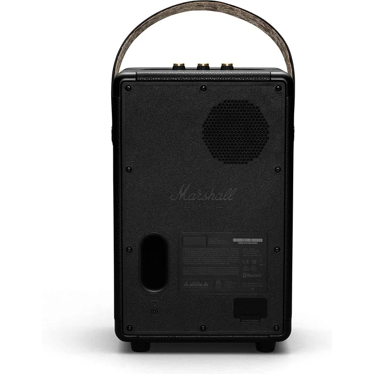 Marshall Tufton Bluetooth-Lautsprecher black & brass, spritzwassergeschützt, schwarz – Bild 5