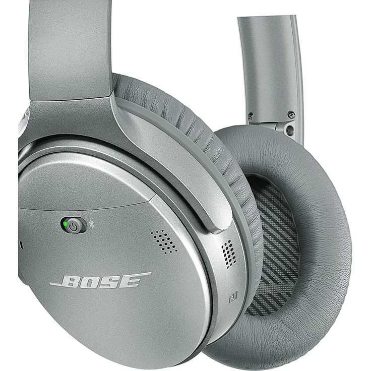 Bose QuietComfort 35 silber Over-Ear Kopfhörer mit Bluetooth und Noise-Cancelling – Bild 3