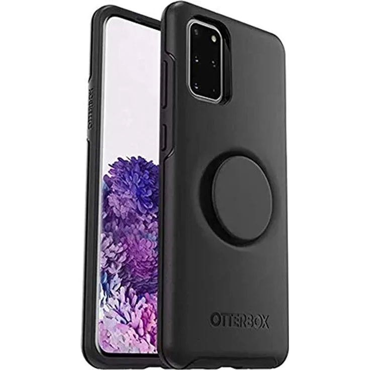 OtterBox Symmetry Pop für Samsung Galaxy S20+ schwarz Popsocket