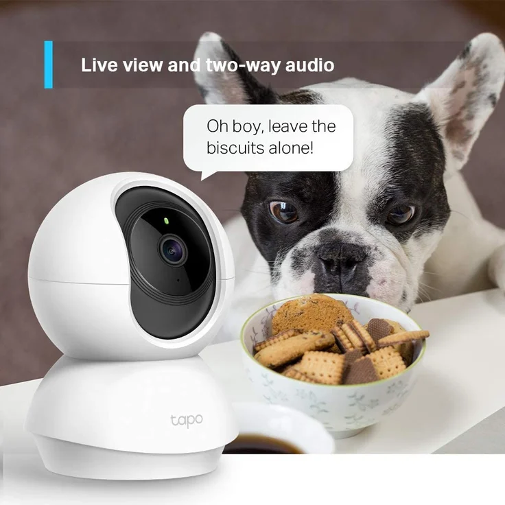 TP-Link TC70 Netzwerk-Überwachungskamera, Innenbereich, 1080p, Weiß – Bild 7