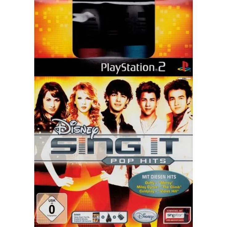 Disney Sing It - Pop Hits Bundle (inkl. 2 SingStar Mikros) (PS2)