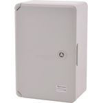 Boxexpert BXPPABSG200300130-F01 Switchboard cabinet 200 x 300 x 130 Acrylonitrile butadiene styrene Light grey 1 pc(s)