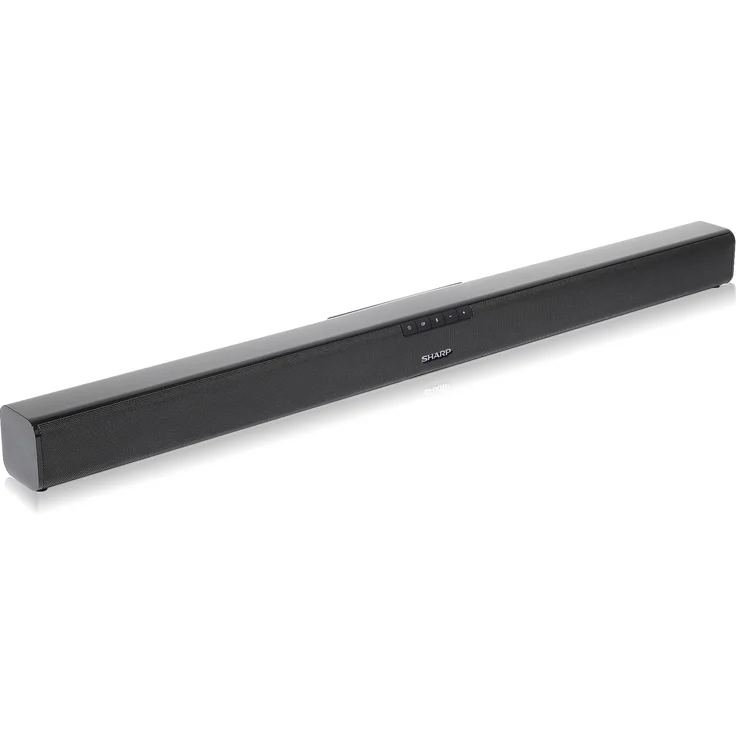 Sharp HT-SB110 2.0 Slim 2.0 Soundbar, kabellos/kabelgebunden, geeignet für TV, schwarz (2018) – Bild 8