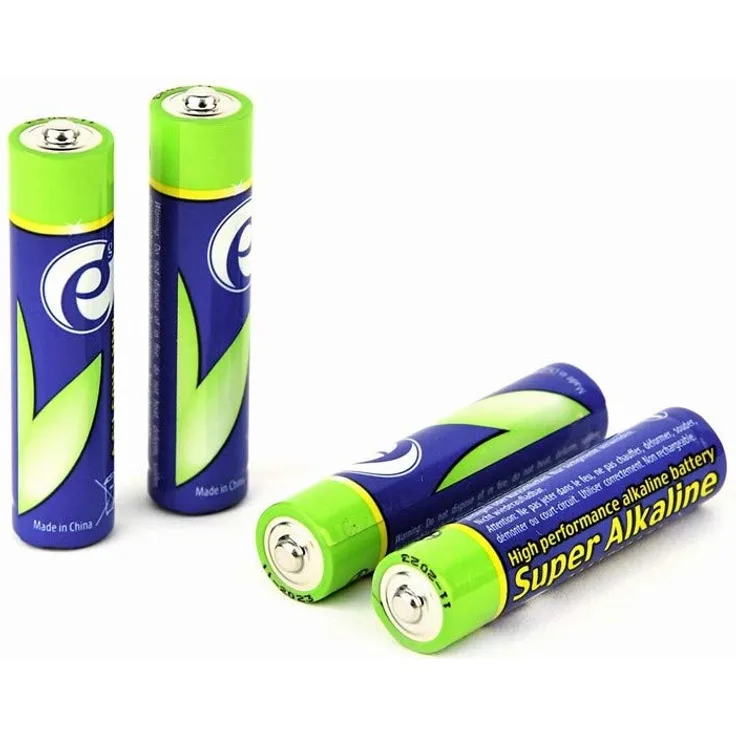 EnerGenie Alkaline LR03 AAA Batterien, 4er-Pack, Blister