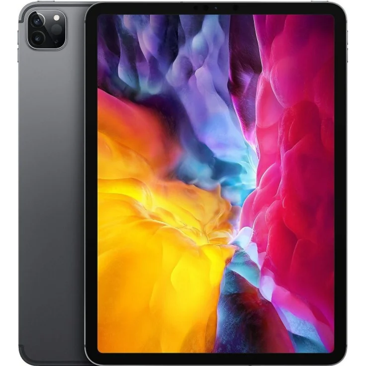 Apple iPad Pro (2020) Quad-HD-Auflösung 11 Zoll, LTE-Tablet, Octa-Core, 6 GB RAM, 256 GB Speicher, iPadOS, Space Grau (MXE42FD/A) – Bild 1