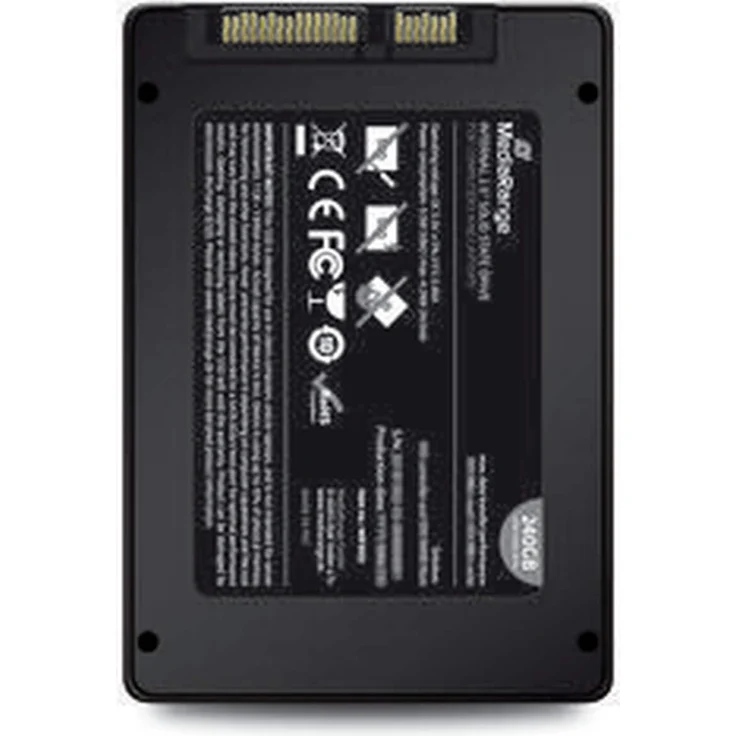 MediaRange MR1002 - Solid-State-Disk - 240 GB - intern - 2.5 Zoll (6.4 cm) - SATA 6Gb/s - Schwarz (MR1002) – Bild 4