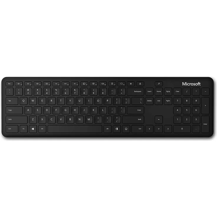 Microsoft Bluetooth Keyboard - Tastatur - kabellos - Bluetooth 4.0 - Deutsch QWERTZ - Schwarz (QSZ-00006)