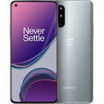 OnePlus 8T 5G Smartphone 16,64cm (6,55 Zoll) AMOLED-Display, 128GB interner Speicher, 8GB RAM, Dual-SIM, Android, Lunar Silver
