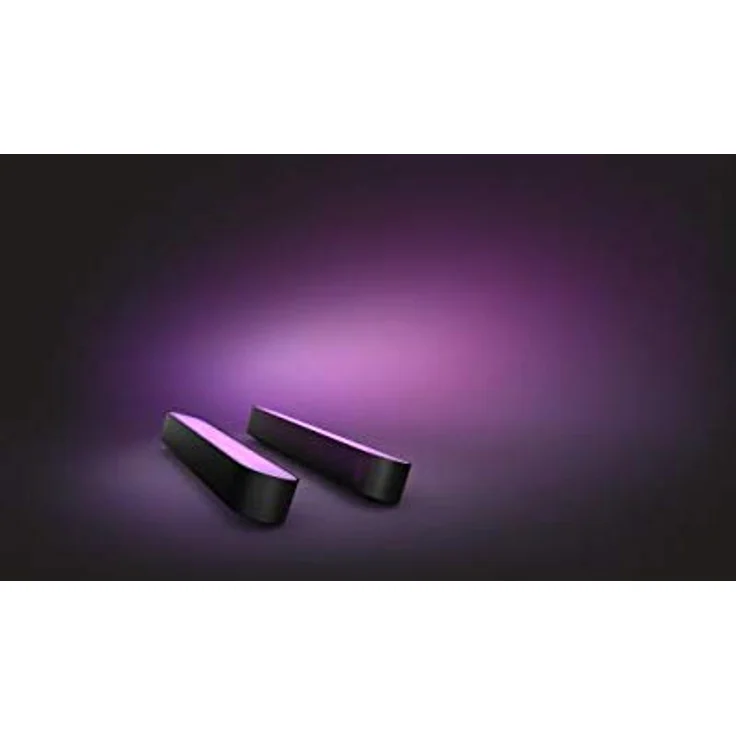 Philips Hue White and Color Ambiance Play Lightbar Doppelpack, dimmbar, bis zu 16 Millionen Farben, steuerbar via App, kompatibel mit Amazon Alexa, schwarz – Bild 14