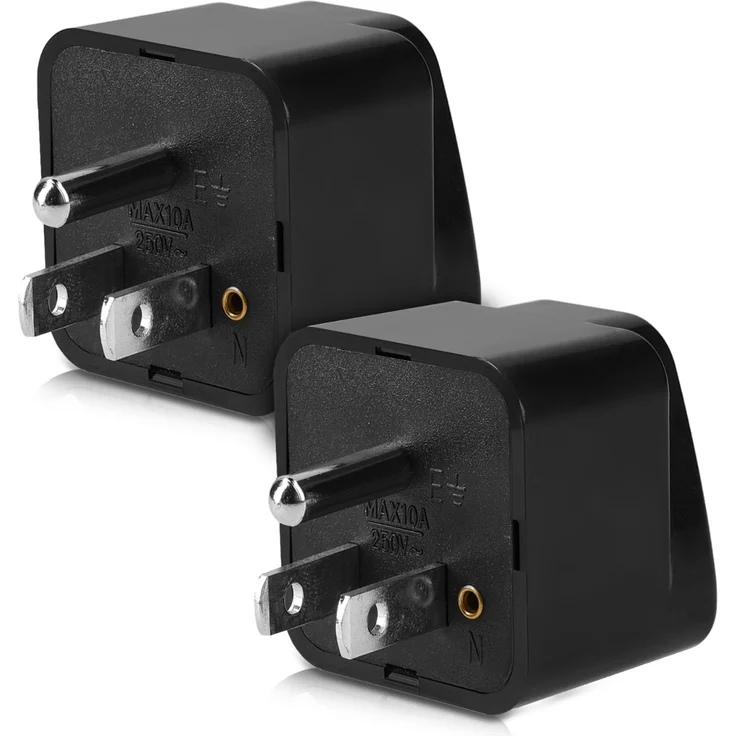 Kwmobile 2x Reiseadapter USA